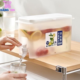 Sỉ-lẻ bình nước có vòi để tủ lạnh 3.5L nhựa PP cao cấp - bình đựng nước có vòi để tủ lạnh tiện lợi