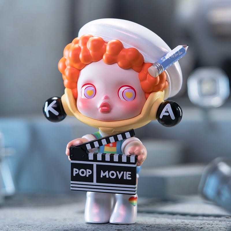 POPMART SKULLPANDA Action Cut！ Cắt Hành Động POPMART SKULLPANDA Action Cut!Mô Hình Đồ Chơi Nhân Vật Binary Trong Thùng Rác Ngộ Nghĩnh