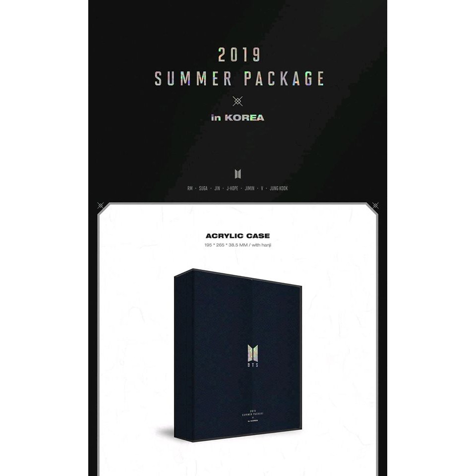 Summer Package của BTS 2019