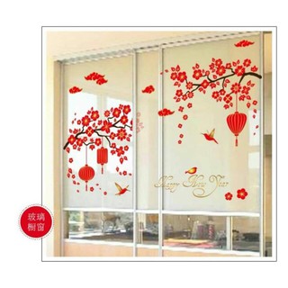Decal trang trí Tết