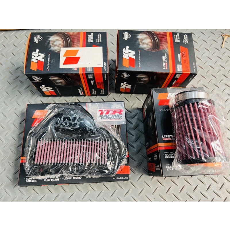 Lọc gió trụ K&N 1280 gắn cho các dòng xe