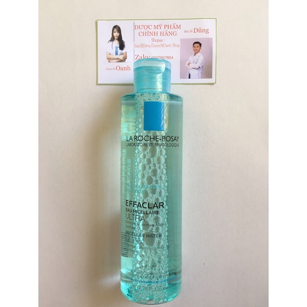 Nước Tẩy Trang La Roche Posay Dành Cho Da Dầu Và Da Nhạy Cảm