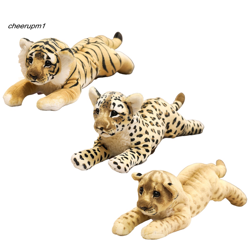 Đồ chơi thú nhồi bông hình con hổ/ sư tử/ báo độc đáo