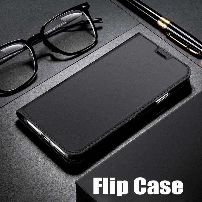 Leather Flip Cover for Samsung Galaxy A71 Case Smart Auto Sleep Casing Wallet Card Holder Case