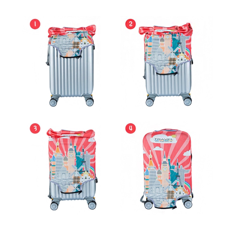 Vỏ bọc bảo vệ vali du lịch chống thấm nước