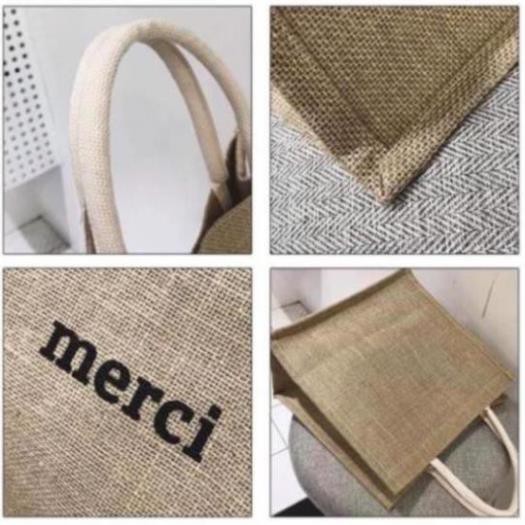 - Túi xách cói Merci phong cách Vintage siêu hót giá tại xưởng
