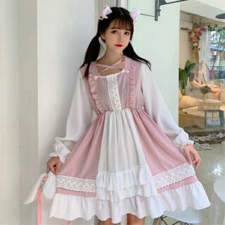 Đầm lolita dễ thương
