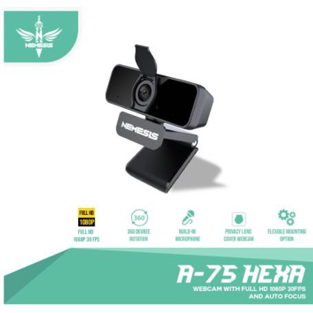 Webcam Nyk Nemesis A75 Hexa Full Hd 1080p | BigBuy360 - bigbuy360.vn