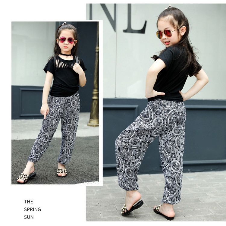 Quần Cotton Dài Chống Muỗi Thoáng Khí Cho Bé Mới