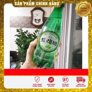 💥 ⚡ SẢN PHẨM CHÍNH HÃNG   NƯỚC NGỌT CÓ GA TREVI HƯƠNG CHANH XANH HÀN QUỐC 500ML