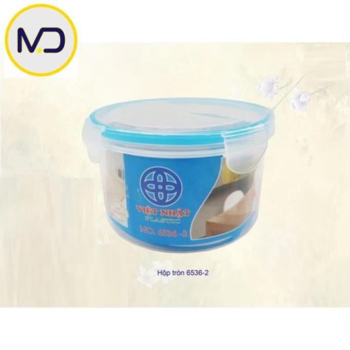 [Kho sỉ]  Bộ 3 Hộp Đựng Đồ Ăn Hình Tròn – hộp chia thực phẩm Việt Nhật 6536