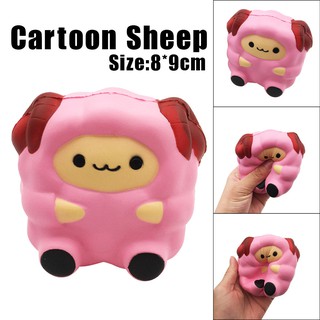 Đồ chơi bóp Squishy hình cừu Dễ Thương , giúp giảm stress