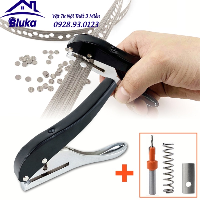 Kìm Bấm Lỗ Bằng Nhựa PVC ABS 8mm chuyên dụng cho ngành gỗ_che các lỗ vít gỗ có tính thẩm mỹ cao
