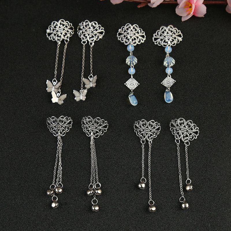 Kẹp tóc cổ trang 1 chiếc dạng nhỏ dùng kẹp lọn tóc nhỏ