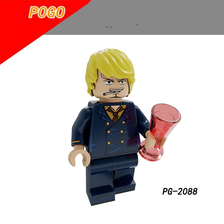 Minifigures One Piece Đảo Hải Tặc - Các Mẫu Nhân Vật Nami Franky Ace Brook Sabo Crocodile PG8244