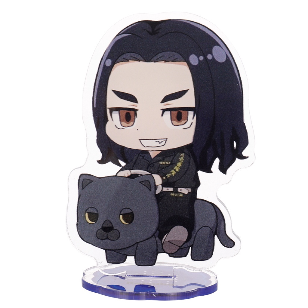 Mô hình nhân vật anime Genshin bằng acrylic có giá đỡ để bàn trang trí