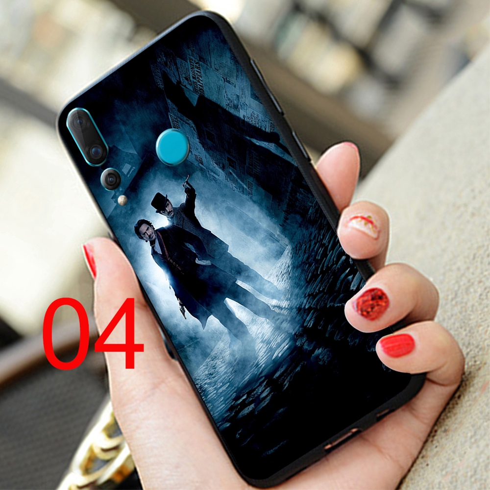 Ốp điện thoại mềm in hình phim Sherlock Holmes cho Xiaomi Mi 10 Redmi 8 8A Note 8 9 Pro Max