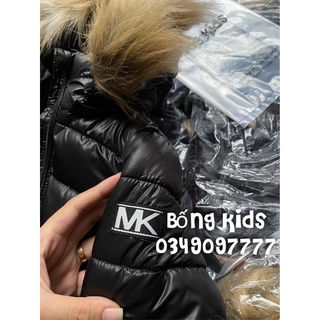 Áo Parka Bé Gái Đen MK