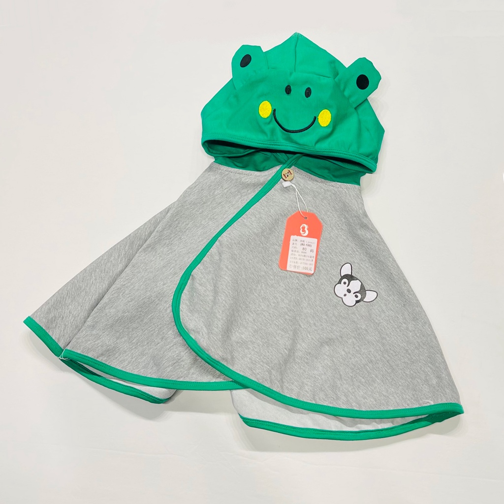 Áo choàng cho bé mùa thu đông họa tiết gấu Panda đáng yêu - Babi mama - A19