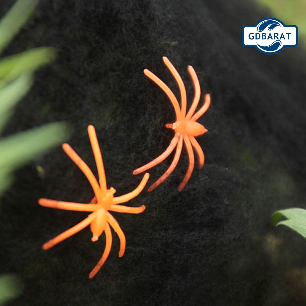 Mạng Nhện Nhân Tạo Màu Trơn Nhiều Màu Sắc Dùng Để Trang Trí Halloween