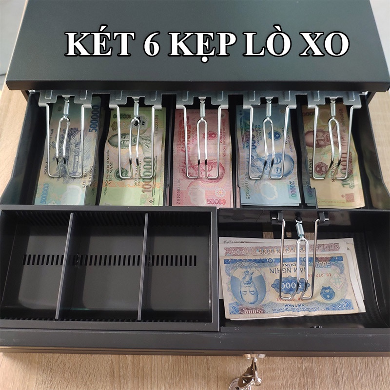 Ngăn Kéo Đựng Tiền Thu Ngân Đủ Mệnh Giá Tiền Việt Nam