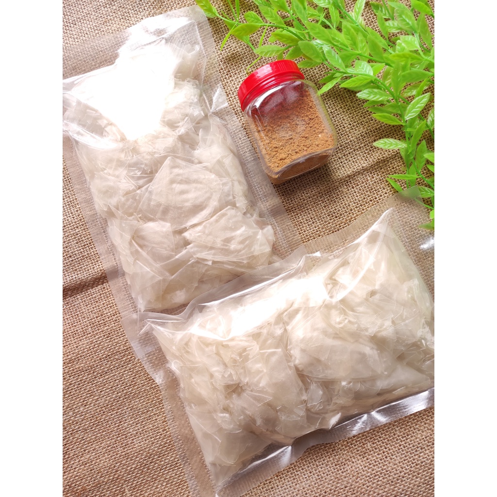 Combo 1kg bánh tráng phơi sương rìa ủ bơ + hủ muối nhuyễn | Có 2 phân loại là muối nhuyễn chay và muối nhuyễn tôm