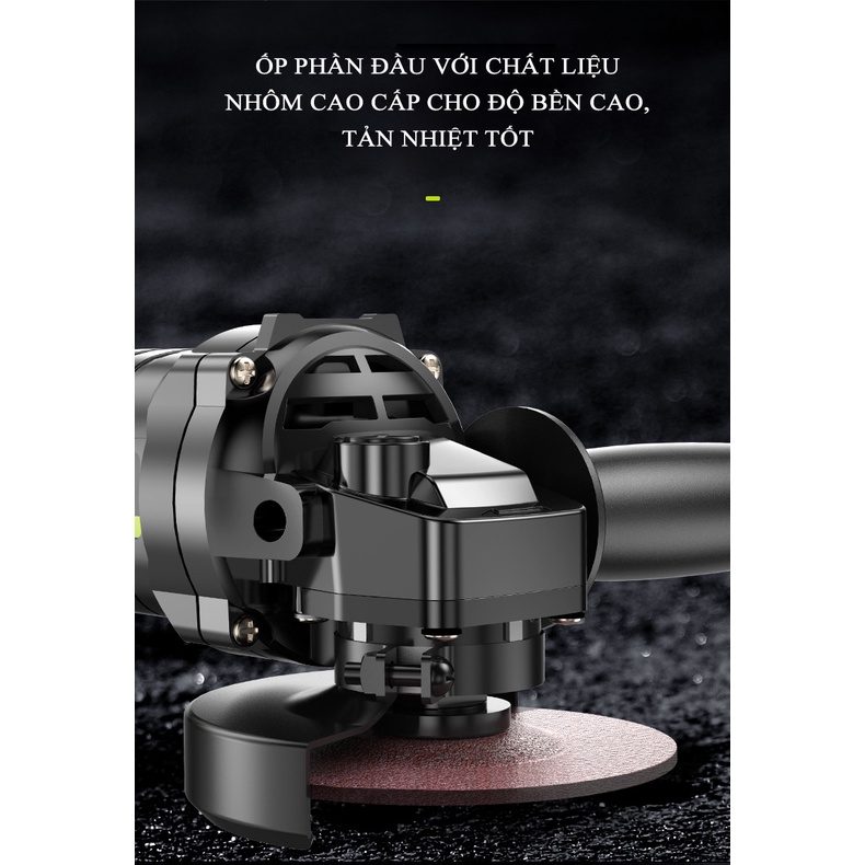 Máy Mài Góc, Máy Cắt Sử Dụng Pin Lithium Không Chổi Than Shibaura – Một Sản Phẩm Của Zhipu