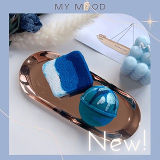 Set bom tắm và bánh tạo bọt Serenity | MY MOOD Serenity set