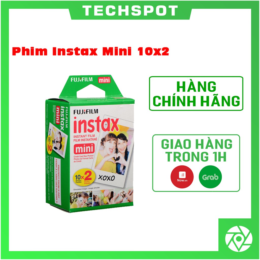 [Mã ELORDER5 giảm 10K đơn 20K] FILM INSTAX MINI Twin Pack - Phim instax cho máy ảnh lấy ngay Instax Mini