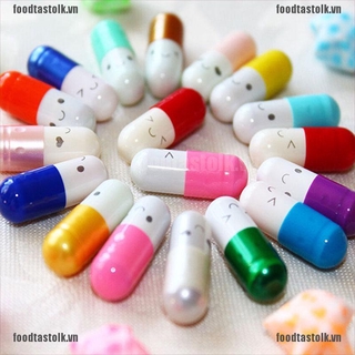 Bộ 50 viên thuốc điều ước ghi tin nhắn đáng yêu tiện lợi