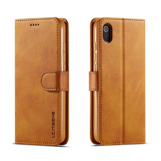 Ốp lưng da PU kiểu gập cho Xiaomi Redmi 7A