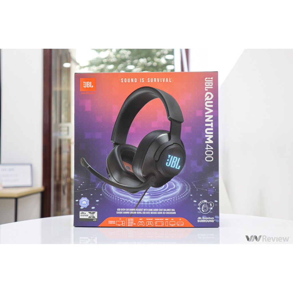 Tai nghe JBL QUANTUM 400 - Hàng Chính Hãng