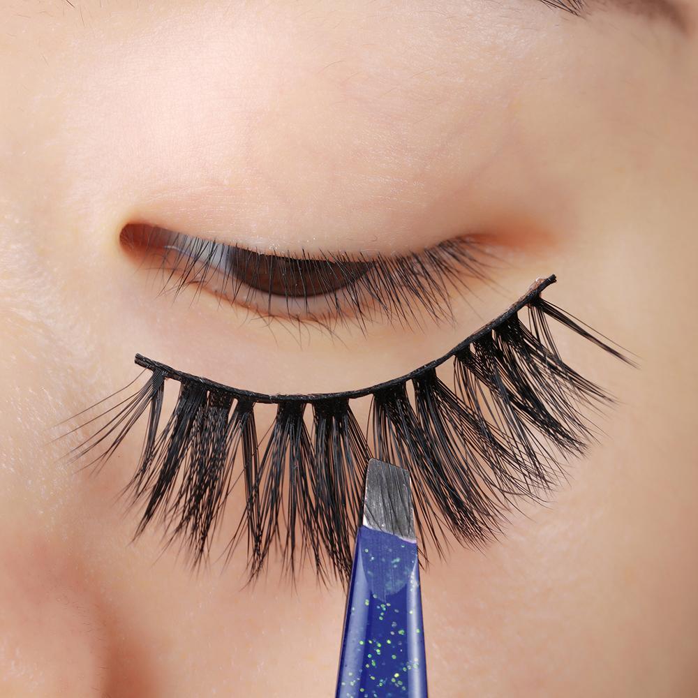 Nhíp Nhổ Lông Mày Đầu Nghiêng Màu Sắc Gradient EUCA