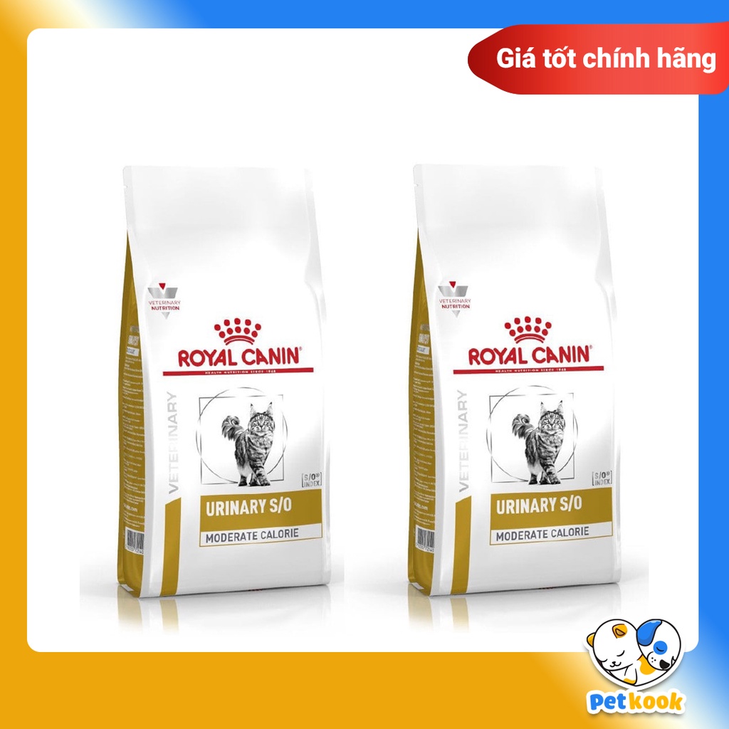 Thức Ăn Hạt Cho Mèo Bị Sỏi Thận Royal Canin Urinary S/O 1,5kg