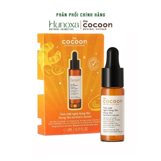 Tinh chất nghệ Hưng Yên Cocoon, serum vitamin C 10% nghệ sáng da chuyên sâu & mờ vết thâm 5ml - HUNOXA
