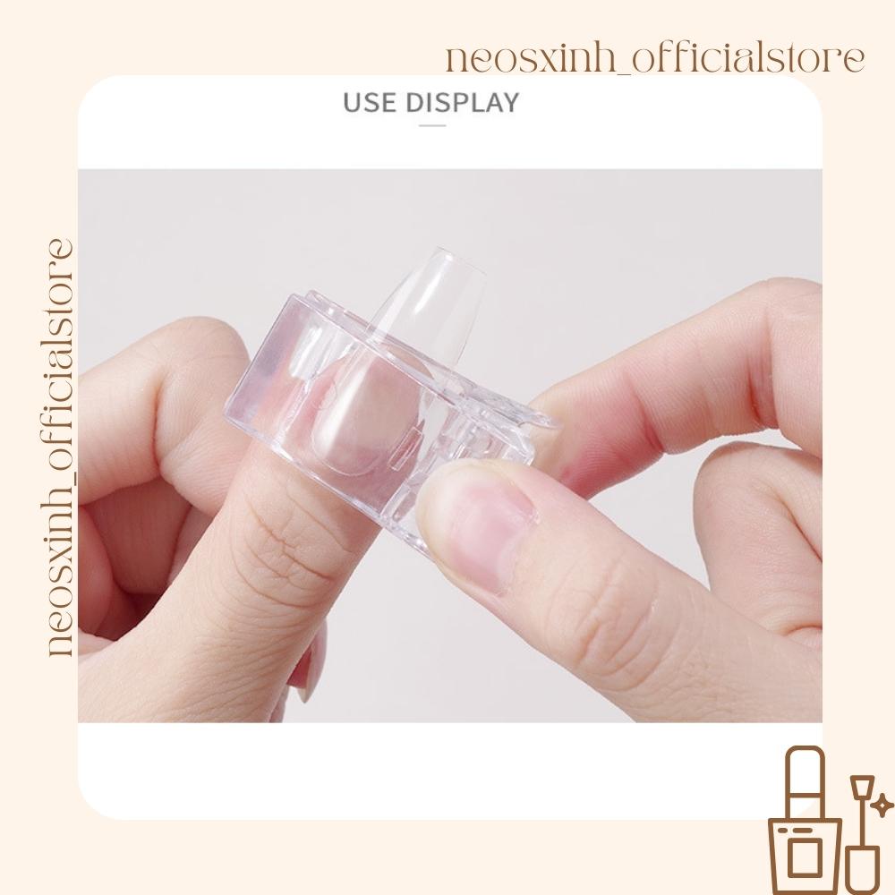 Kẹp Móng Giả Cố Định Móng Nhiều Màu Định Hình Khuôn Móng Tay - Neosxinh Nails
