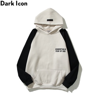 Áo Hoodie FEAR OF GOD Essentials Phối Nhiều Màu Sắc Phong Cách Retro Đường Phố