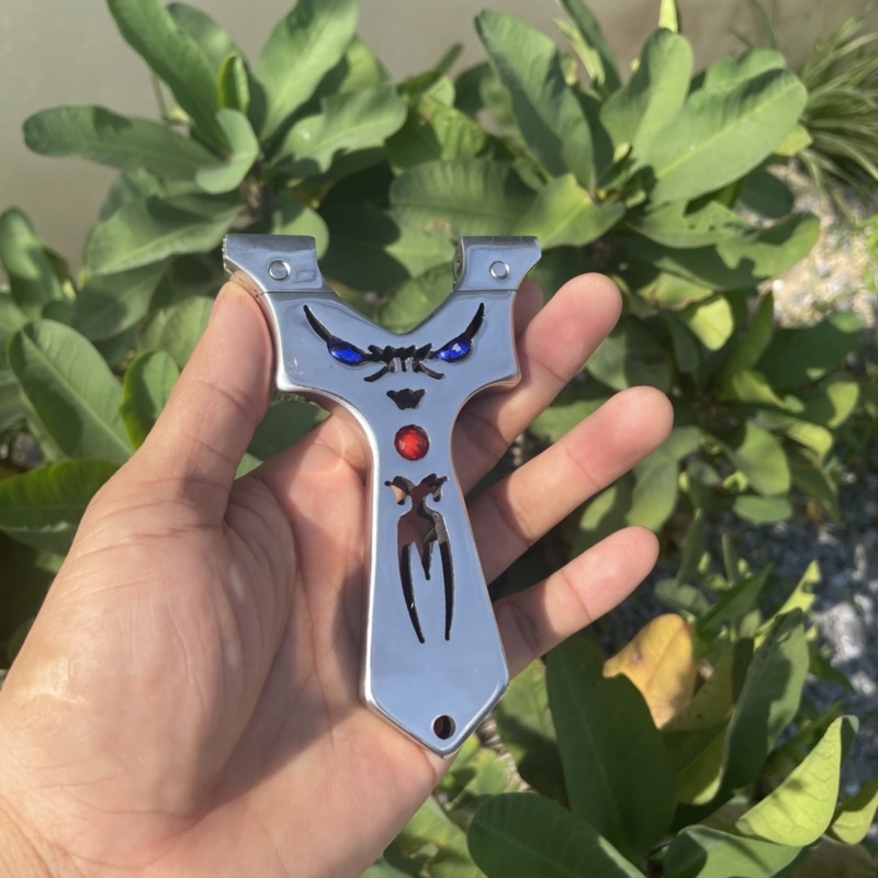 Ná quỷ mắt xanh lượn đầu + 2 dây và 100 viên bi kèm lục giác