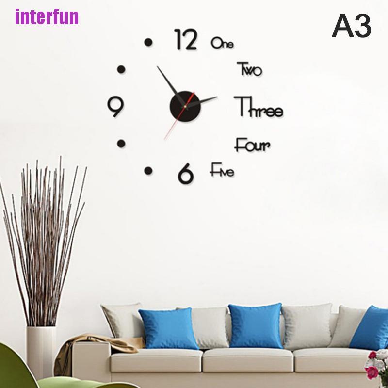 Gương Dán Tường acrylic 3D Sáng Tạo