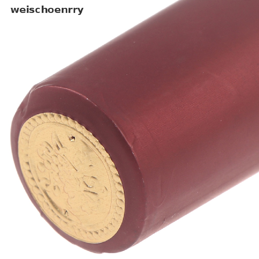 Set 10 Nắp Co Nhiệt Bằng Nhựa PVC Cho Chai Rượu Vang