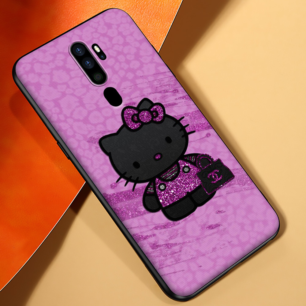 Ốp Lưng Hello Kitty Dễ Thương Cho Oppo A3S A5 A37 Neo 9 A37 A39 A57 A5S A7 A59 F1S A77 F3 A83 F5 F7 F9 Pro