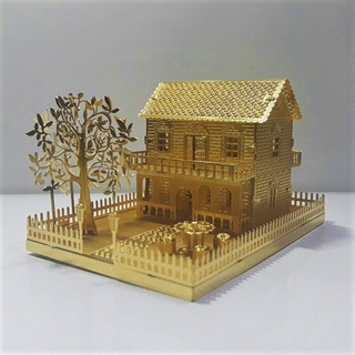 Mô Hình Kim Loại 3D Piececool Mini Villa (chưa ráp)