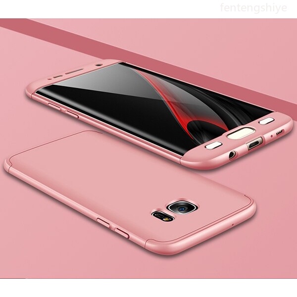 Ốp điện thoại bảo vệ toàn diện 360 độ chống kích nổ GKK cho Samsung Galaxy S7 S6 edge Plus