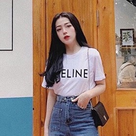 Áo Thun CELINE Basic trẻ trung sang trọng, Áo phông Unisex nam nữ