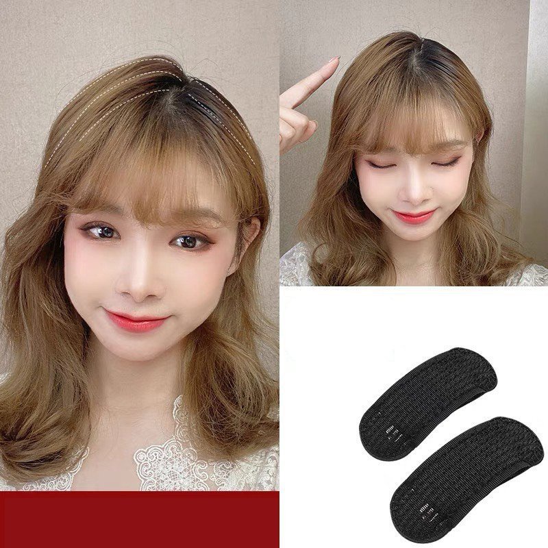 Kẹp độn phồng tóc mái hotgirl đính mút xốp - độn phồng tóc mái mút xốp