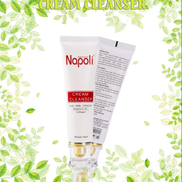 Kem Sữa Rửa Mặt Napoli ( Cream Cleanser )