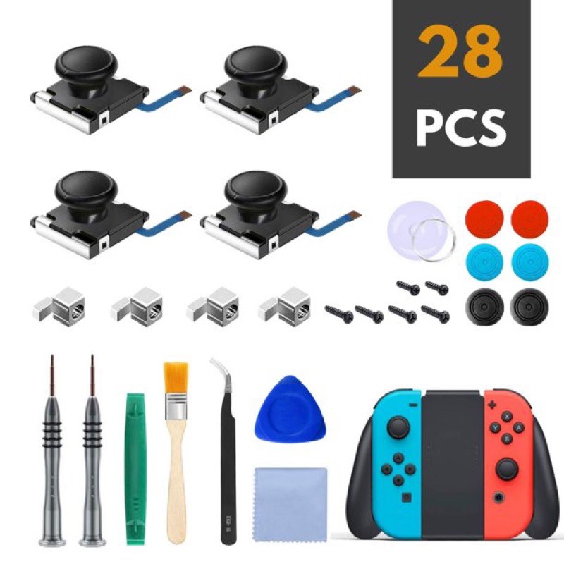 bộ tovit mở Nintendo switch joycon, củ xoay joycon