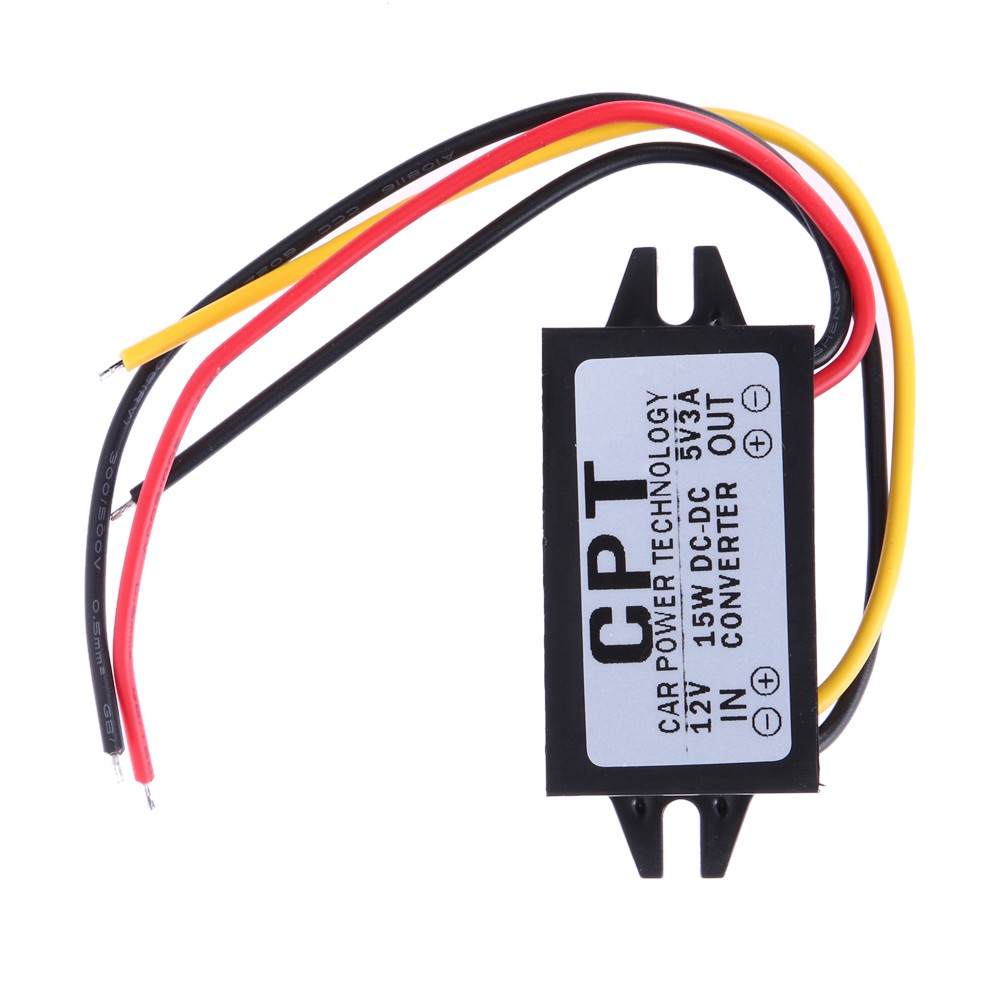 Bộ chuyển đổi nguồn điện cho xe ô tô 12v sang 5v 3a 15w