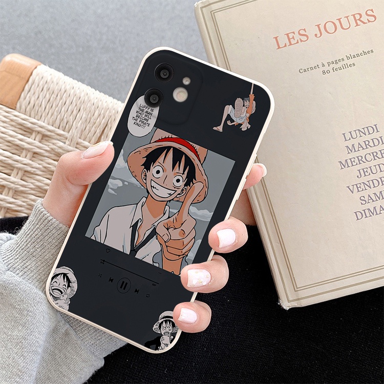 Ốp đt Luffy dễ thương cho iPhone 13ProMax iPhone 11 X XsMax Xr iPhone 7 8Plus  BLUJOPC0033