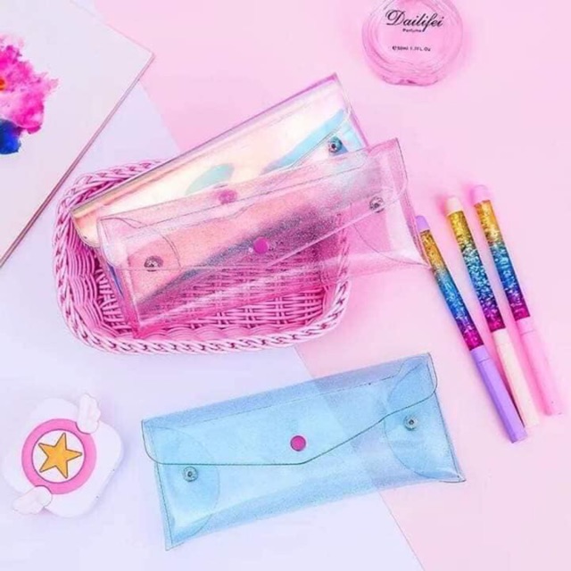 Túi bút trong suốt